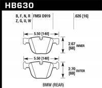 E63 / E64 (2004+) - Braking - Brake Pads