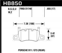 Cayman 718 (2016+) - Braking - Brake Pads