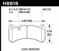 599 GTB - Braking - Brake Pads