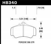 911 997 (2005-2011) - Braking - Brake Pads