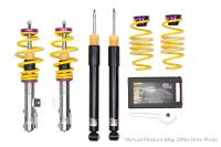 KW Height adjustable stainless steel coilovers with adjustable rebound damping - 152800CJ