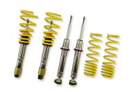 KW Height adjustable stainless steel coilovers with adjustable rebound damping - 18020008