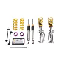 KW Height Adjustable Coilovers with Independent Compression and Rebound Technology - 35225048