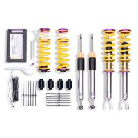 KW Height Adjustable Coilovers with Independent Compression and Rebound Technology - 35225081