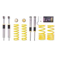 KW Height adjustable stainless steel coilovers with adjustable rebound damping - 18025066