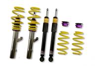 KW Height adjustable stainless steel coilovers with adjustable rebound damping - 18081030