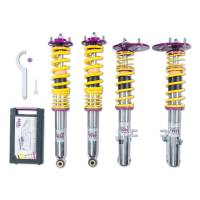 KW Adjustable Coilovers, Aluminum Top Mounts, Independent Compression and Rebound - 35271822