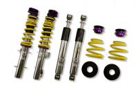 Coilover Kits - Quattro (AWD) - KW - KW Adjustable Coilovers, Aluminum Top Mounts, Independent Compression and Rebound - 35280881