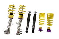 KW Height adjustable stainless steel coilover system with pre-configured damping - 10240025