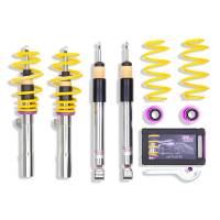 Coilovers - Golf / GTI - KW - KW Height Adjustable Coilovers with Independent Compression and Rebound Technology - 35210040