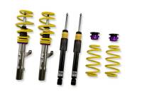 KW Height adjustable stainless steel coilovers with adjustable rebound damping - 15210040