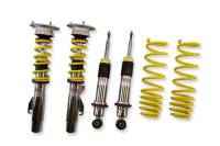KW Height adjustable stainless steel coilovers with adjustable rebound damping - 15220001