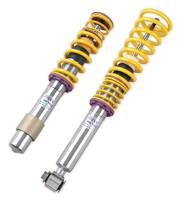 KW Height adjustable stainless steel coilovers with adjustable rebound damping - 15220005