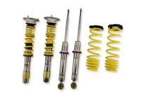 KW Height adjustable stainless steel coilovers with adjustable rebound damping - 15220018
