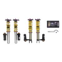 KW Adjustable Coilovers, Aluminum Top Mounts, Rebound and Low & High Compression - 39771224
