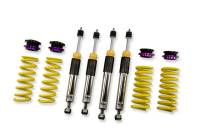 KW Height adjustable stainless steel coilovers with adjustable rebound damping - 15225007