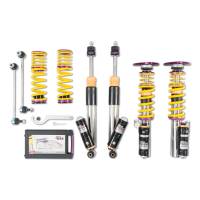 KW Adjustable Coilovers, Aluminum Top Mounts, Rebound and Low & High Compression - 3978020N