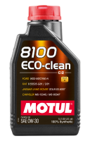 Motul 8100 ECO-CLEAN 0W30 12X1L - 102888