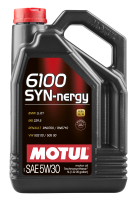 Lubrication - Motor Oils - Motul - Motul 6100 SYN-NERGY 5W30 4X5L - 107972