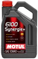 Lubrication - Motor Oils - Motul - Motul 6100 SYNERGIE+ 10W40 4X5L - 108647