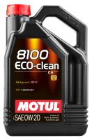 Lubrication - Motor Oils - Motul - Motul 8100 ECO-CLEAN 0W20 4X5L - 108862