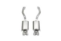 Corsa Performance - Corsa Performance 2.5in. Axle-Back Dual Rear Exit with Twin 3.5in. Polished Pro-Series Tips 14108 - Image 1