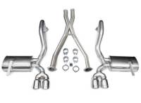 Corsa Performance 2.5in. Cat-Back Dual Rear Exit with Twin 3.5in. Polished Pro-Series Tips 14114
