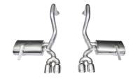 Corsa Performance 2.5in. Axle-Back Dual Rear Exit with Twin 3.5in. Polished Pro-Series Tips 14132