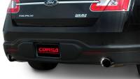 Corsa Performance - Corsa Performance 2.5in. Cat-Back Dual Rear Exit with Single 4.0in. Black PVD Pro-Series Tips 14315BLK - Image 3