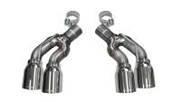 Corsa Performance Twin 4.0in. Polished Pro-Series Tip Kit (Clamps Included) 14359