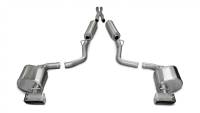 Corsa Performance 2.5in. Cat-Back Dual Rear Exit with GTX Polished Tips 14436