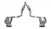 Corsa Performance 2.5in. Cat-Back Dual Rear Exit with GTX Polished Tips 14437