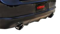 Corsa Performance - Corsa Performance 2.75in. Cat-Back Dual Rear Exit with Single 4.5in. Black PVD Pro-Series Tips 14464BLK - Image 2