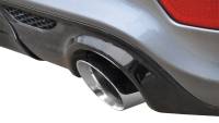 Corsa Performance - Corsa Performance 2.75in. Cat-Back Dual Rear Exit with Single 4.5in. Polished Pro-Series Tips 14466 - Image 2