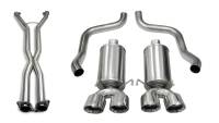 Corsa Performance 2.5in. Cat-Back Dual Rear Exit with Twin 3.5in. Polished Pro-Series Tips 14469CB4