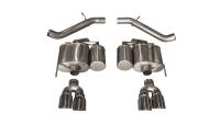 Corsa Performance - Corsa Performance 3.0in. Axle-Back Dual Rear Exit with Twin 4.0in. Polished Pro-Series Tips 14478 - Image 1