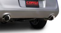Corsa Performance - Corsa Performance 2.5in. Cat-Back Dual Rear Exit with Single 4.5in. Polished Pro-Series Tips 14535 - Image 2