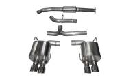 Corsa Performance 3.0in. Cat-Back Dual Rear Exit with Twin 3.5in. Polished Pro-Series Tips 14857