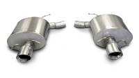 Corsa Performance - Corsa Performance 2.5in. Axle-Back Dual Rear Exit with Single 4.0in. Polished Pro-Series Tips 14940 - Image 1