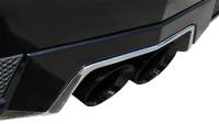 Corsa Performance - Corsa Performance 2.5in. Axle-Back Dual Center Rear Exit with Single 4.5in. Black PVD Pro-Series Tips 14942BLK - Image 2