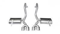 Corsa Performance - Corsa Performance 2.5in. Axle-Back Dual Rear Exit with Twin 4.0in. Polished Pro-Series Tips 14961 - Image 1