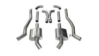Corsa Performance - Corsa Performance 3.0in. Cat-Back Dual Rear Exit without Tips 14976 - Image 1