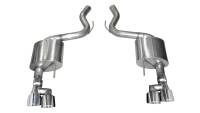 Corsa Performance 3.0in. Axle-Back Dual Rear Exit with Twin 4.0in. Polished Pro-Series Tips 21039