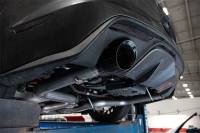 Corsa Performance - Corsa Performance 3.0in. Axle-Back Dual Rear Track Series Exhaust System with 4.5in. Polished Black PVD Pro-Series Tips 21086BLK - Image 3