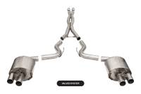 Corsa Performance - Corsa Performance 3.0in. 304 Stainless Steel Exhaust dual rear exit exhaust system with active valves 21096 - Image 1