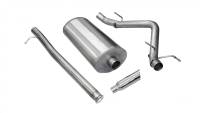 Corsa Performance 3.0in. Cat-Back Single Side Exit with Single 4.0in. Polished Slash Cut Tip 24904