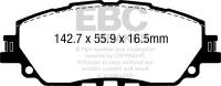 EBC Brakes - EBC Brakes Redstuff Ceramic Low Dust Brake Pads DP32378C - Image 1