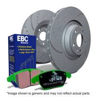 EBC Brakes S10 Kits Greenstuff 2000 and GD Rotors S10KR1005