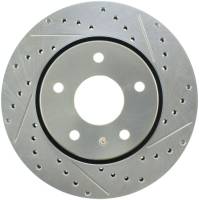 StopTech Select Sport Drilled and Slotted Brake Rotor Front Left 227.67069L