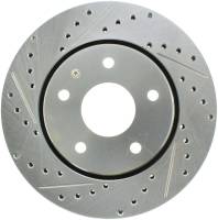 StopTech Select Sport Drilled and Slotted Brake Rotor Front Right 227.67069R